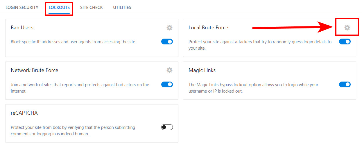 Bảo mật Website WordPress hiệu quả bằng các phương pháp tốt nhất 86 Chọn cài đặt Local Brute Force