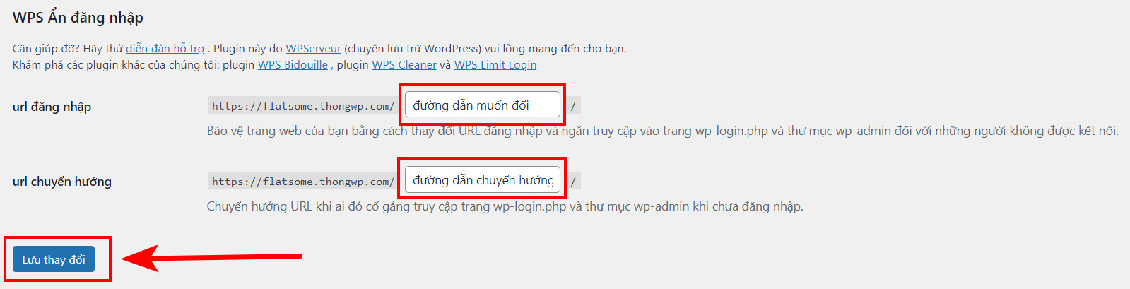 Bảo mật Website WordPress hiệu quả bằng các phương pháp tốt nhất 79 Thay đổi đường link đăng nhập